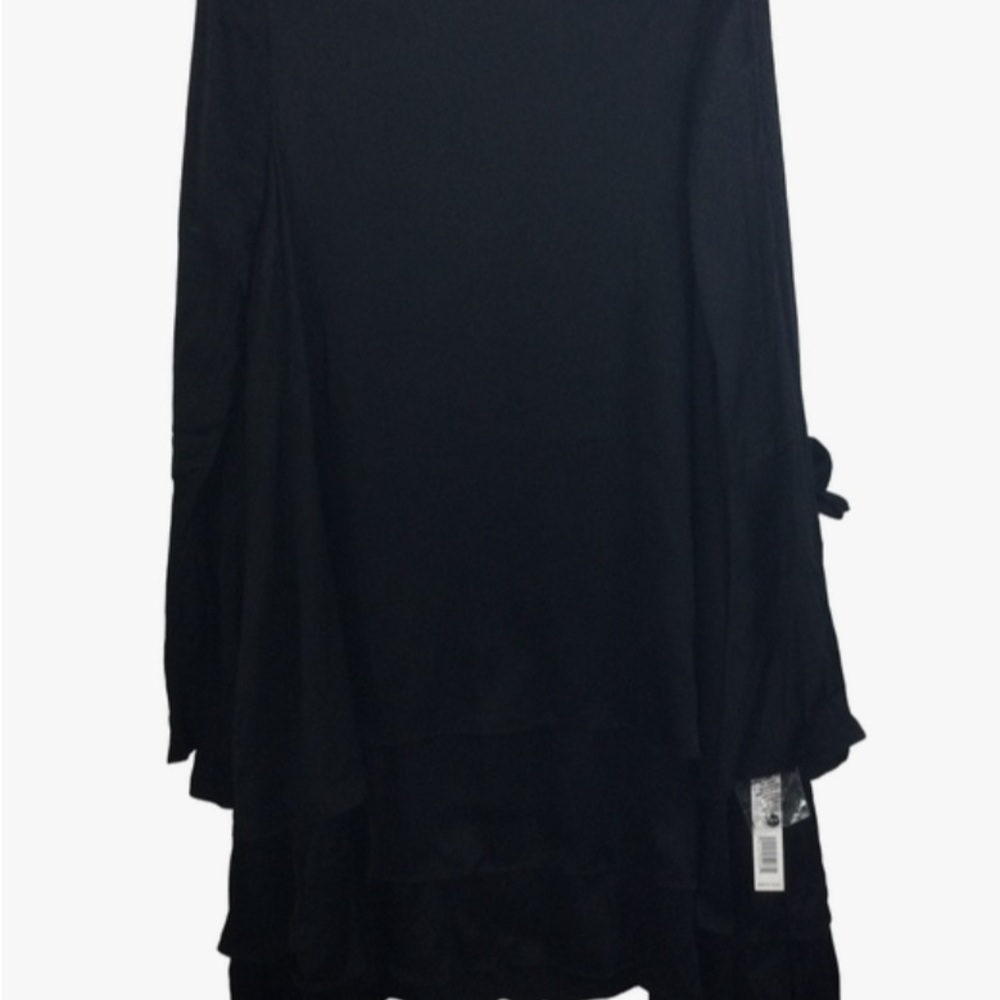 Gianni Bini Elegant Black Long Sleeve Dress